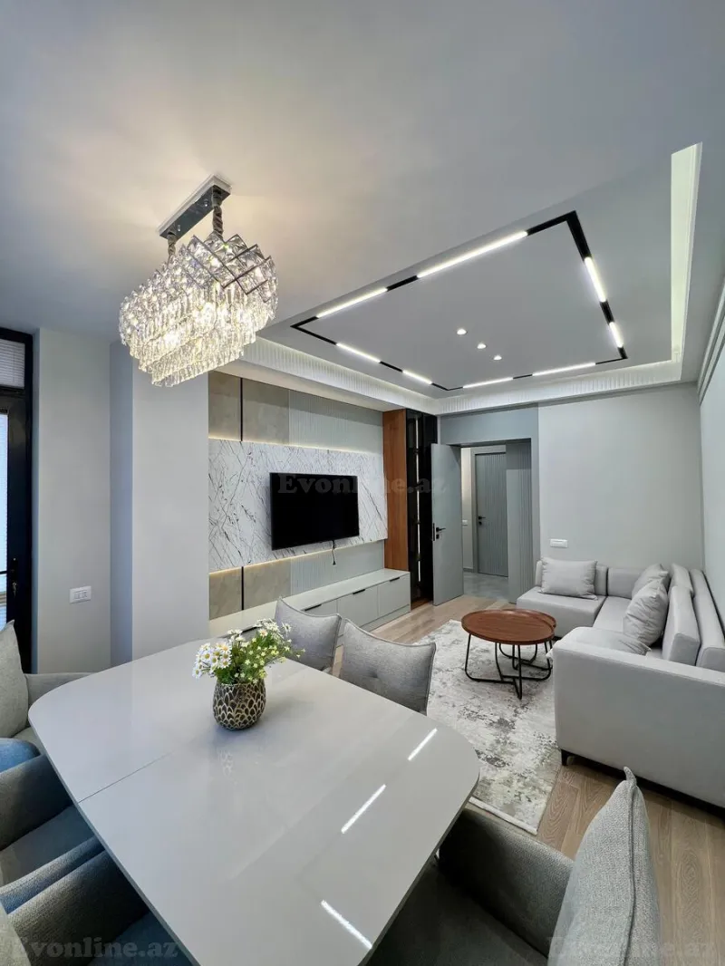 Satılır 3 otaqlı Mənzil Yeni tikili 112 m² Azadlıq prospekti m. - şəkil 2