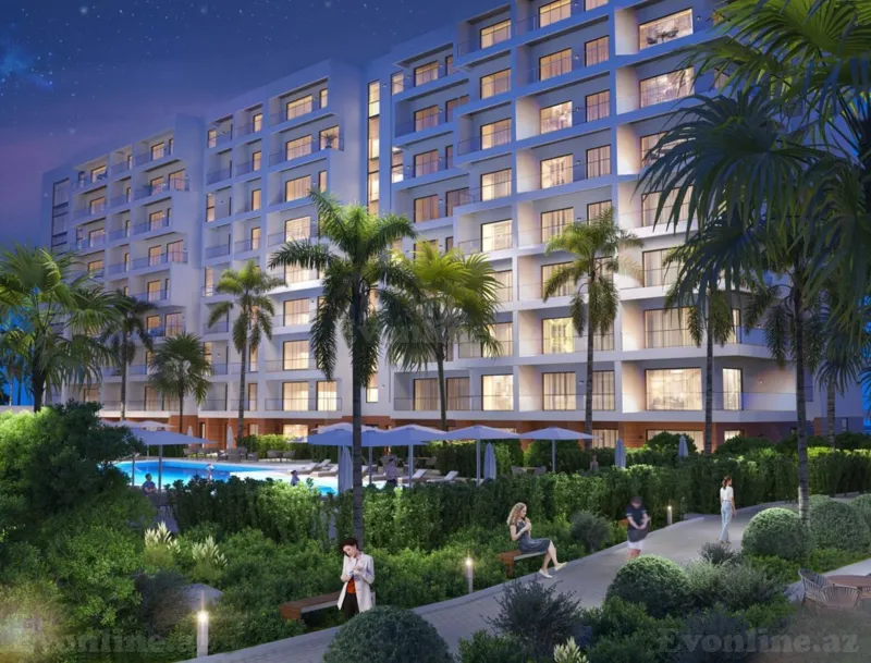 Satılır 1 otaqlı Mənzil Yeni tikili 92 m² Sea Breeze - şəkil 3