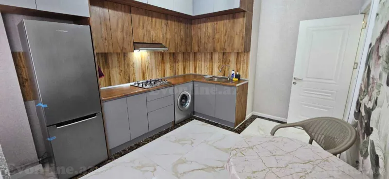 Kirayə verilir 2 otaqlı Mənzil Yeni tikili 80 m² Nəsimi r. - şəkil 4