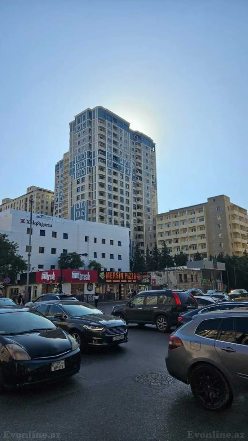 Kirayə verilir 2 otaqlı Mənzil Yeni tikili 80 m² Nəsimi r. - şəkil 15