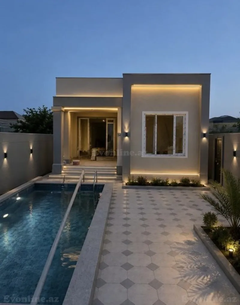 3 otaqlı Həyət evi 95 m² Novxanı Satılır