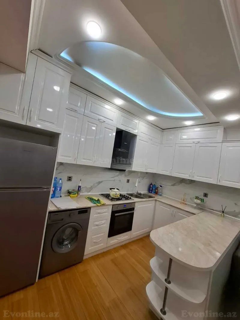 Satılır 2 otaqlı Mənzil Yeni tikili 58 m² Həzi Aslanov m. - şəkil 4