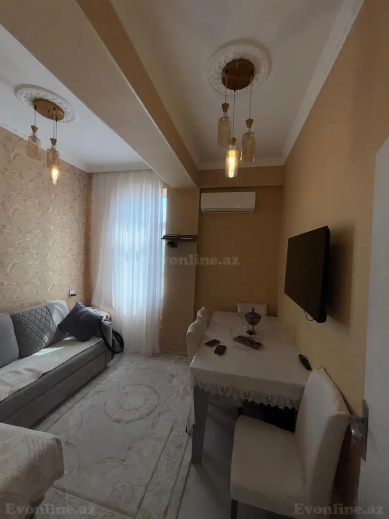 Kirayə verilir 1 otaqlı Mənzil Yeni tikili 40 m² Xırdalan