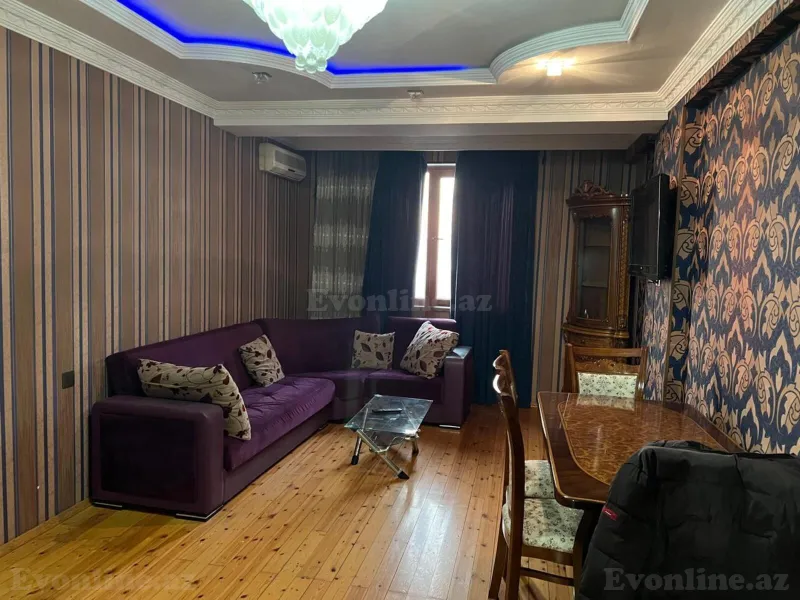 Kirayə verilir 2 otaqlı Mənzil Yeni tikili 65 m² Həzi Aslanov m. - şəkil 2