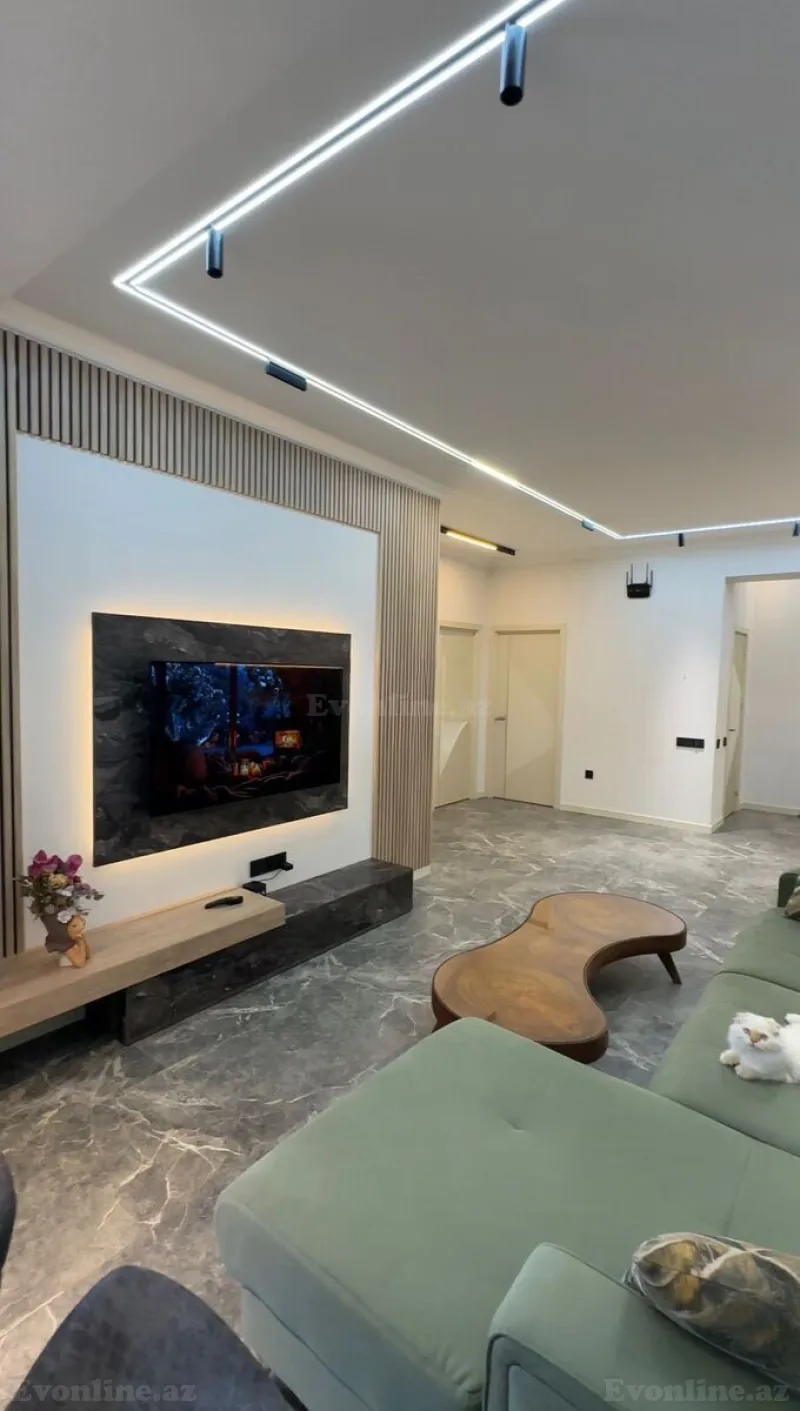 Satılır 4 otaqlı Mənzil Yeni tikili 119 m² Xətai r. - şəkil 2