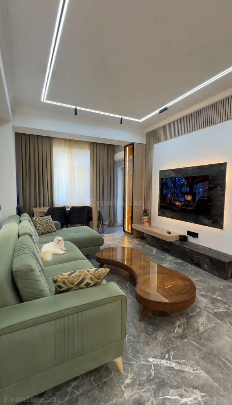 Satılır 4 otaqlı Mənzil Yeni tikili 119 m² Xətai r. - şəkil 5