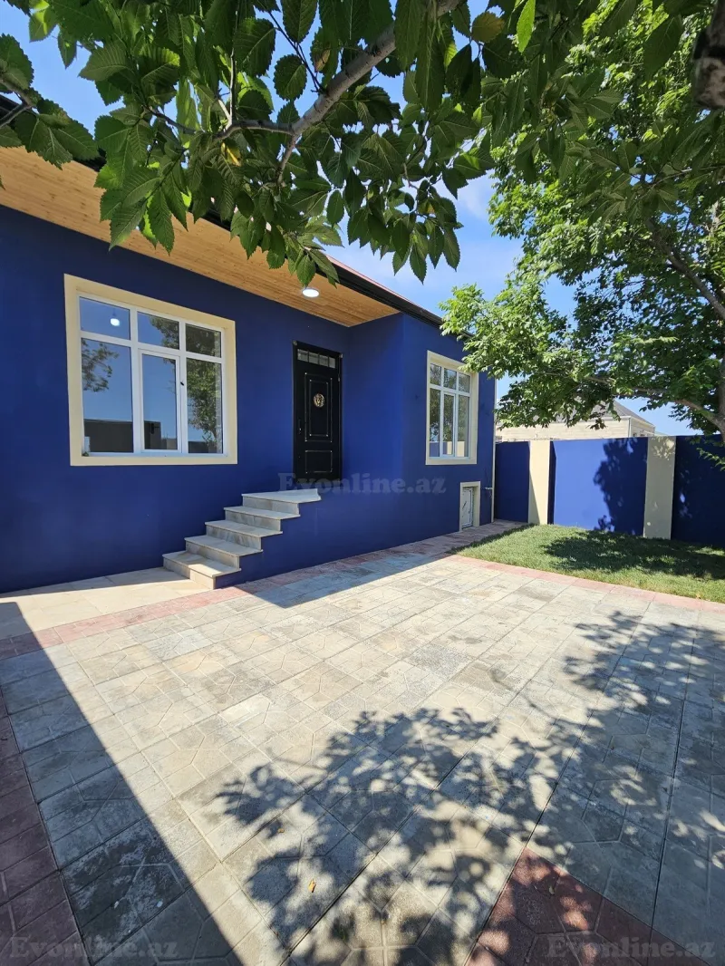 3 otaqlı Həyət evi 80 m² Xəzər r. Satılır