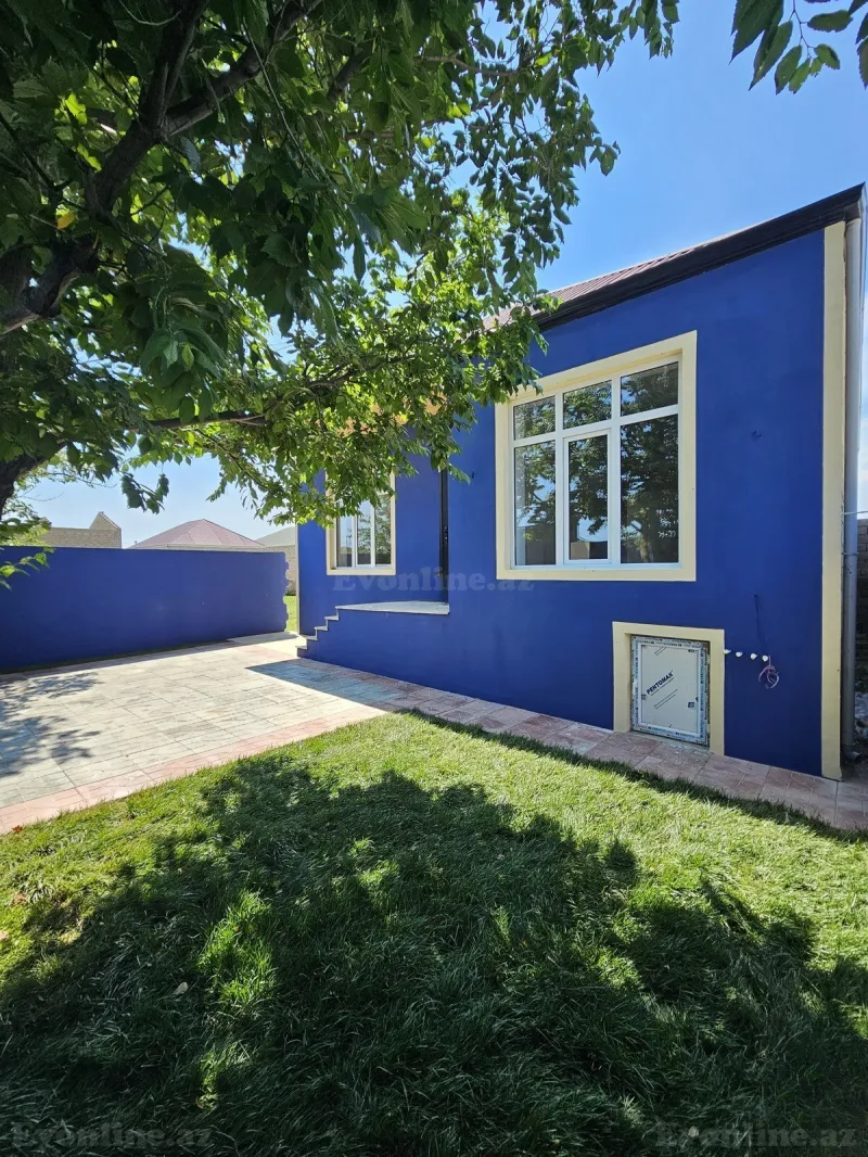Satılır 3 otaqlı Həyət evi 80 m² Xəzər r. - şəkil 2
