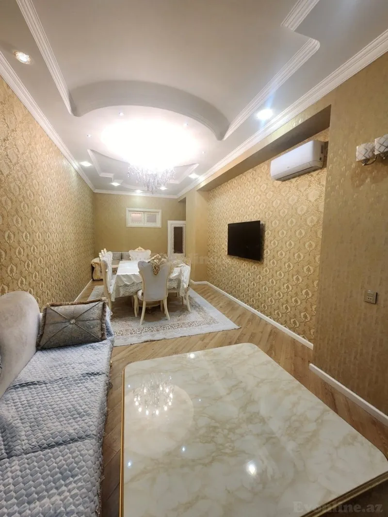 Kirayə verilir 3 otaqlı Mənzil Yeni tikili 120 m² Nəsimi r. - şəkil 2