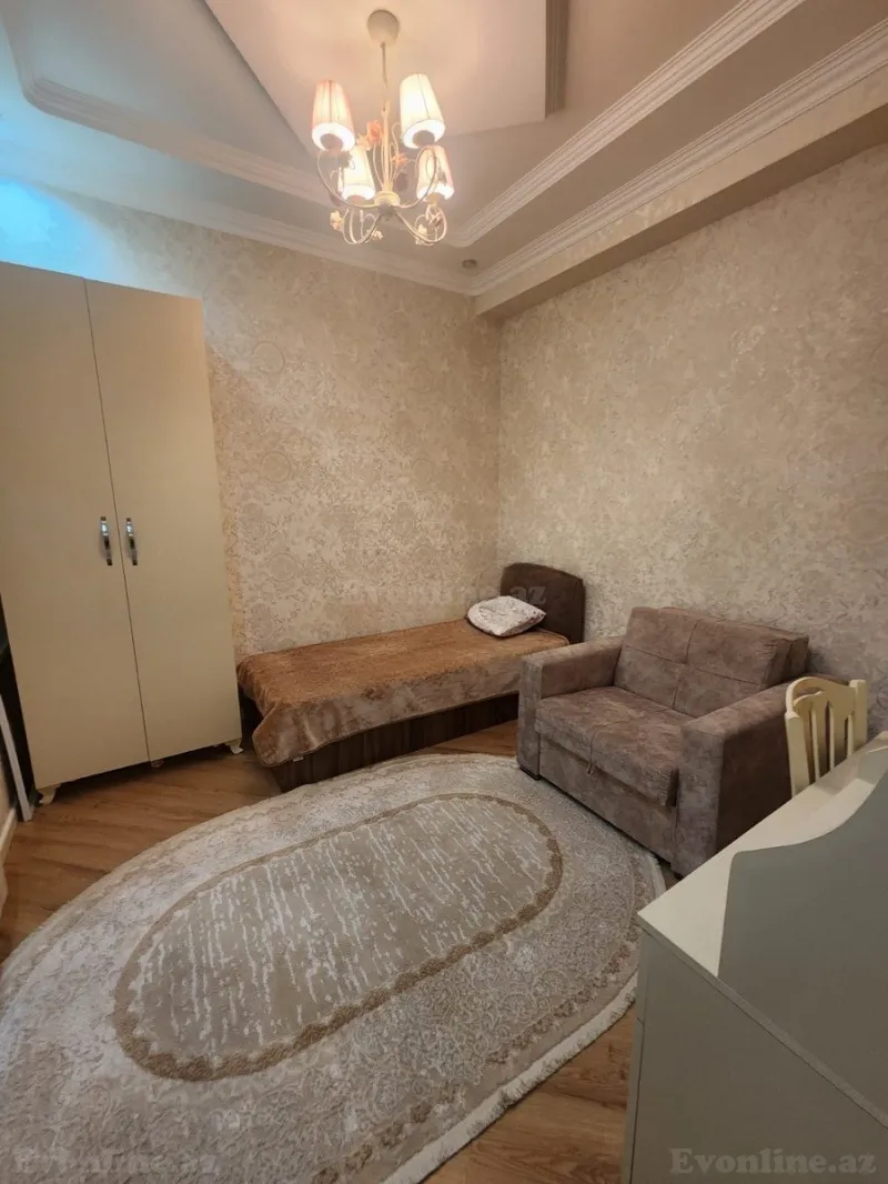 Kirayə verilir 3 otaqlı Mənzil Yeni tikili 120 m² Nəsimi r. - şəkil 5