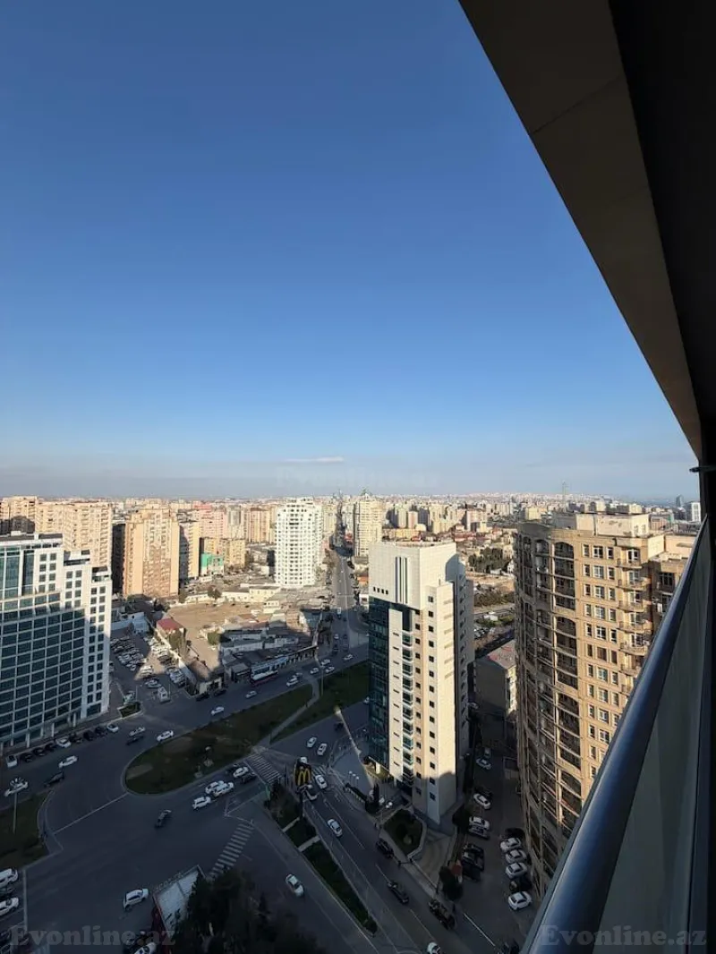 Kirayə verilir 2 otaqlı Mənzil Yeni tikili 80 m² Yasamal - şəkil 6
