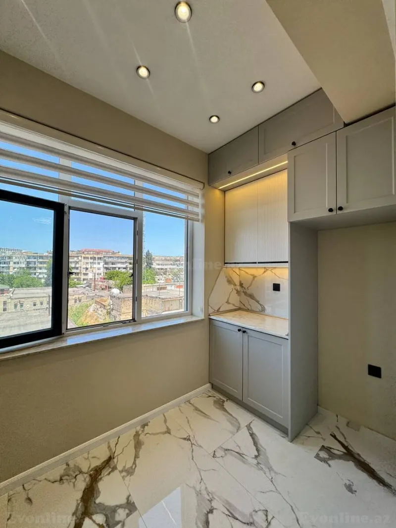 Satılır 3 otaqlı Mənzil Yeni tikili 80 m² Həzi Aslanov m. - şəkil 3
