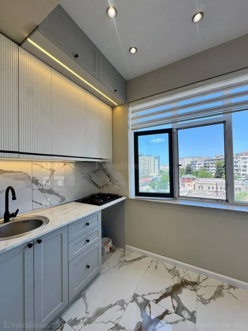 Satılır 3 otaqlı Mənzil Yeni tikili 80 m² Həzi Aslanov m. - şəkil 12