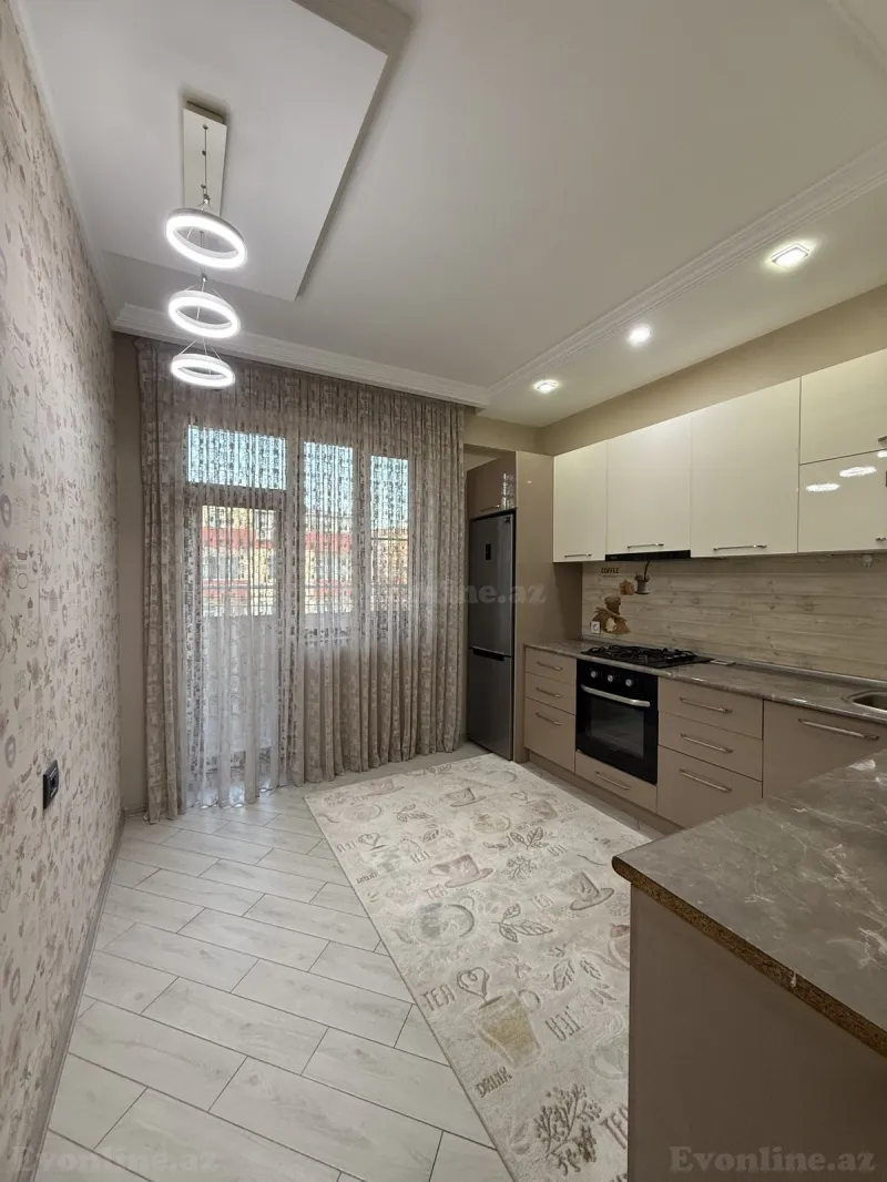 Satılır 3 otaqlı Mənzil Yeni tikili 82 m² Həzi Aslanov m. - şəkil 2
