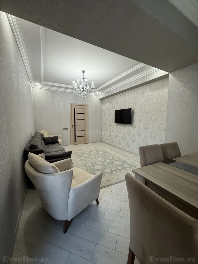 Satılır 3 otaqlı Mənzil Yeni tikili 82 m² Həzi Aslanov m. - şəkil 4