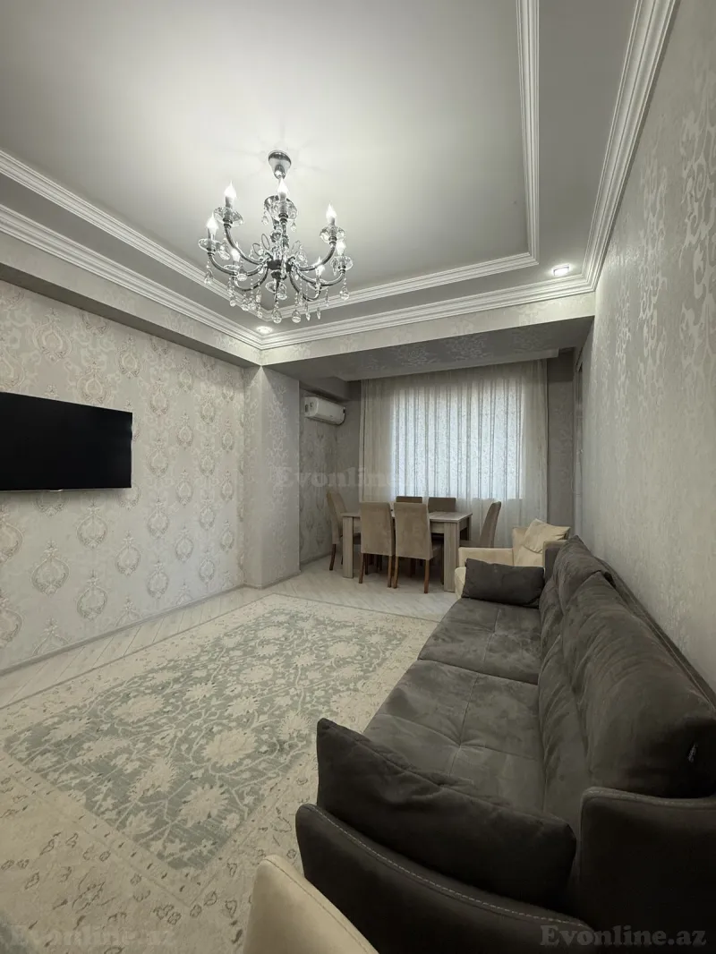 Satılır 3 otaqlı Mənzil Yeni tikili 82 m² Həzi Aslanov m. - şəkil 8