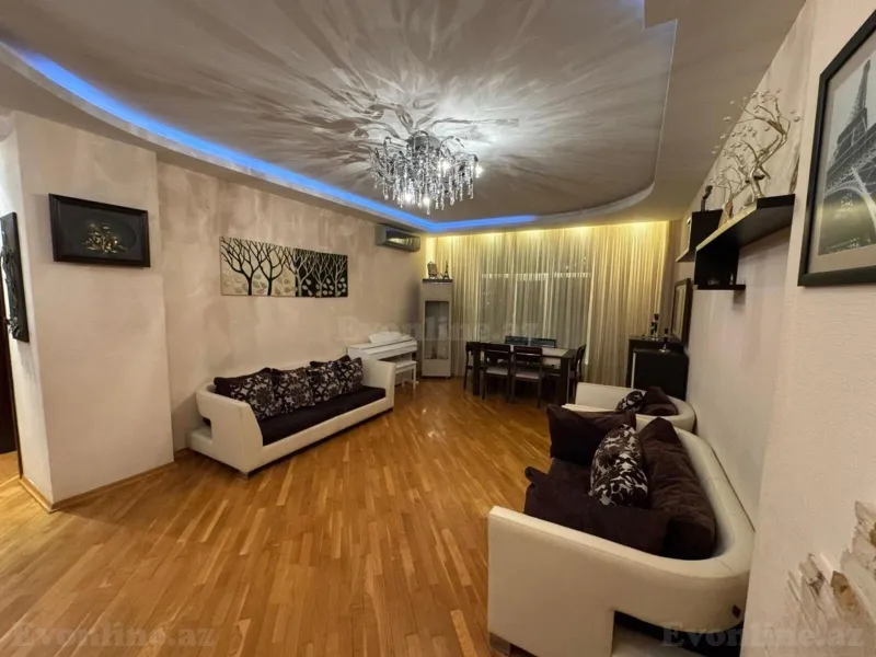 Satılır 3 otaqlı Mənzil Yeni tikili 148 m² Həzi Aslanov m. - şəkil 3