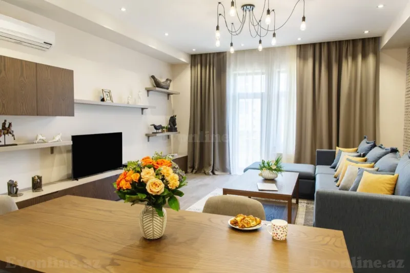 Kirayə verilir 3 otaqlı Mənzil Yeni tikili 105 m² Sahil m. - şəkil 4
