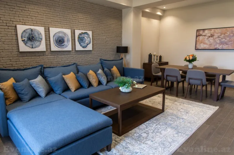 Kirayə verilir 3 otaqlı Mənzil Yeni tikili 105 m² Sahil m. - şəkil 6
