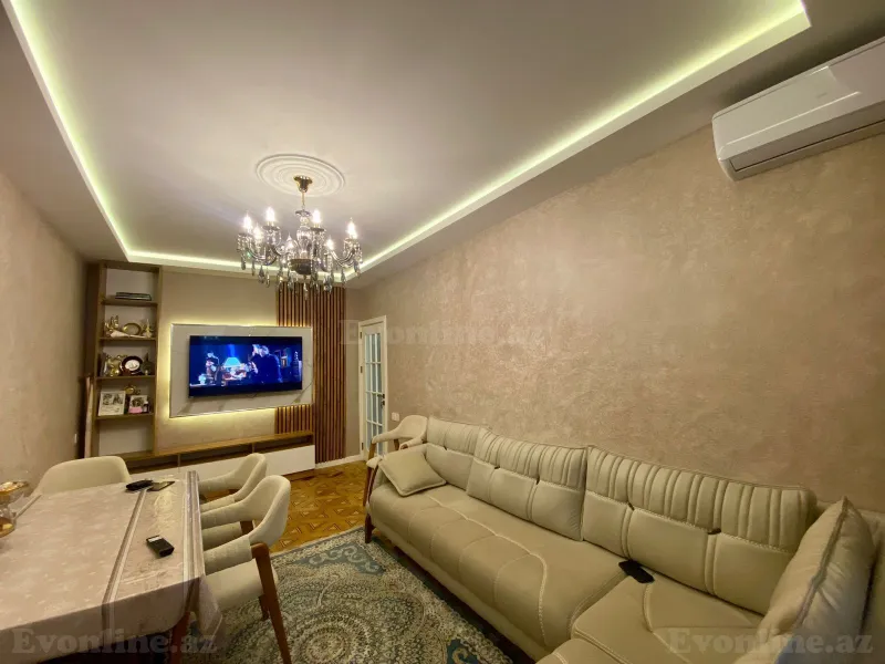 Satılır 2 otaqlı Mənzil Köhnə tikili 65 m² Nəsimi m. - şəkil 3