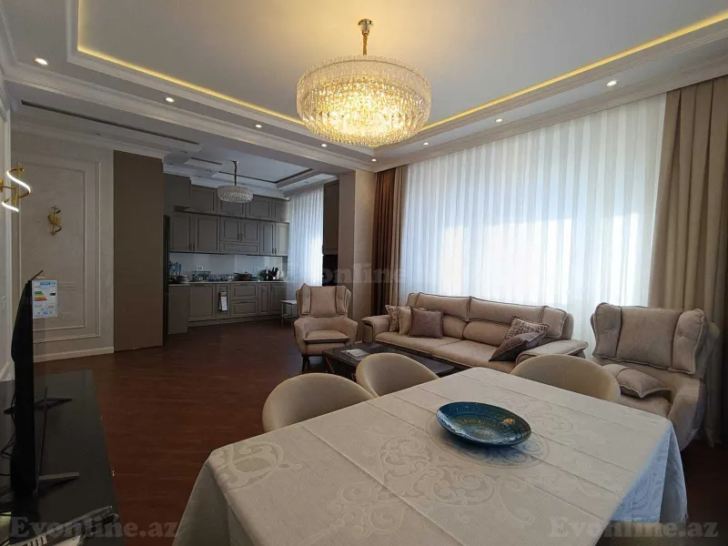 Kirayə verilir 3 otaqlı Mənzil Yeni tikili 120 m² Xətai r. - şəkil 16