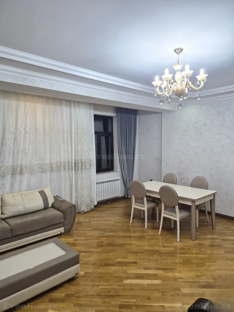 Kirayə verilir 2 otaqlı Mənzil Yeni tikili 100 m² Memar Əcəmi m. - şəkil 3