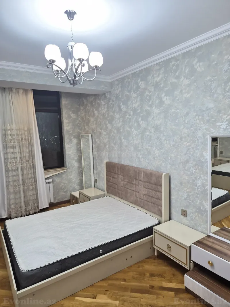Kirayə verilir 2 otaqlı Mənzil Yeni tikili 100 m² Memar Əcəmi m. - şəkil 7