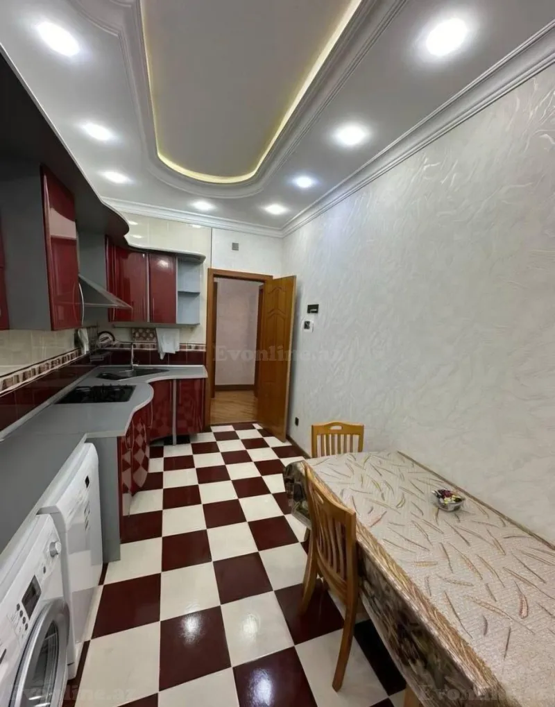 Kirayə verilir 3 otaqlı Mənzil Yeni tikili 150 m² Nəsimi r. - şəkil 7