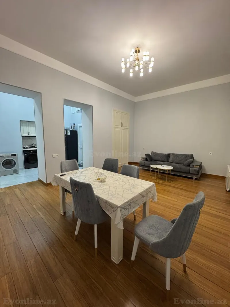 Kirayə verilir 2 otaqlı Mənzil Köhnə tikili 80 m² Sahil m. - şəkil 3