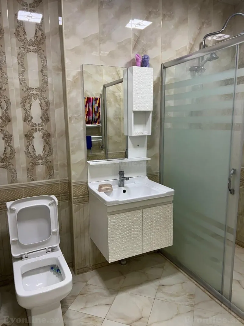 Kirayə verilir 2 otaqlı Mənzil Yeni tikili 60 m² İnşaatçılar m. - şəkil 7
