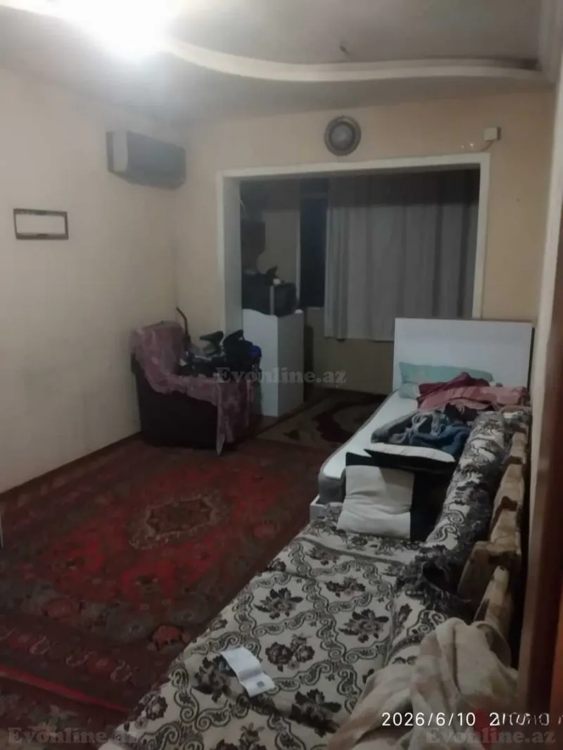 2 otaqlı Mənzil 40 m² 8-ci mikrorayon Kirayə verilir