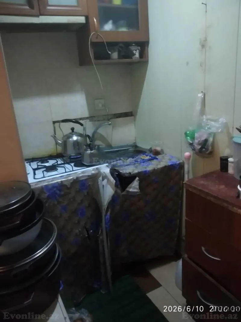 Kirayə verilir 2 otaqlı Mənzil Köhnə tikili 40 m² 8-ci mikrorayon - şəkil 5