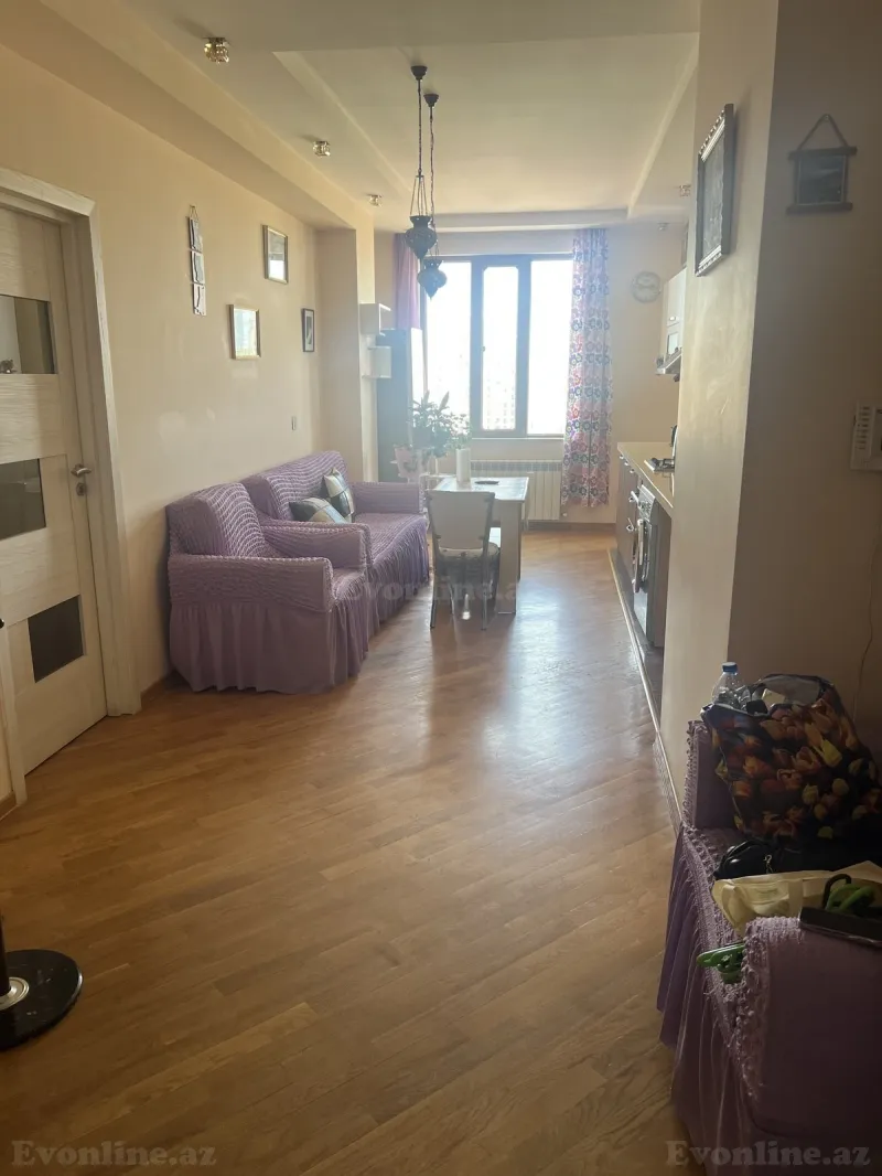 Kirayə verilir 2 otaqlı Mənzil Yeni tikili 90 m² Bakmil m. - şəkil 3