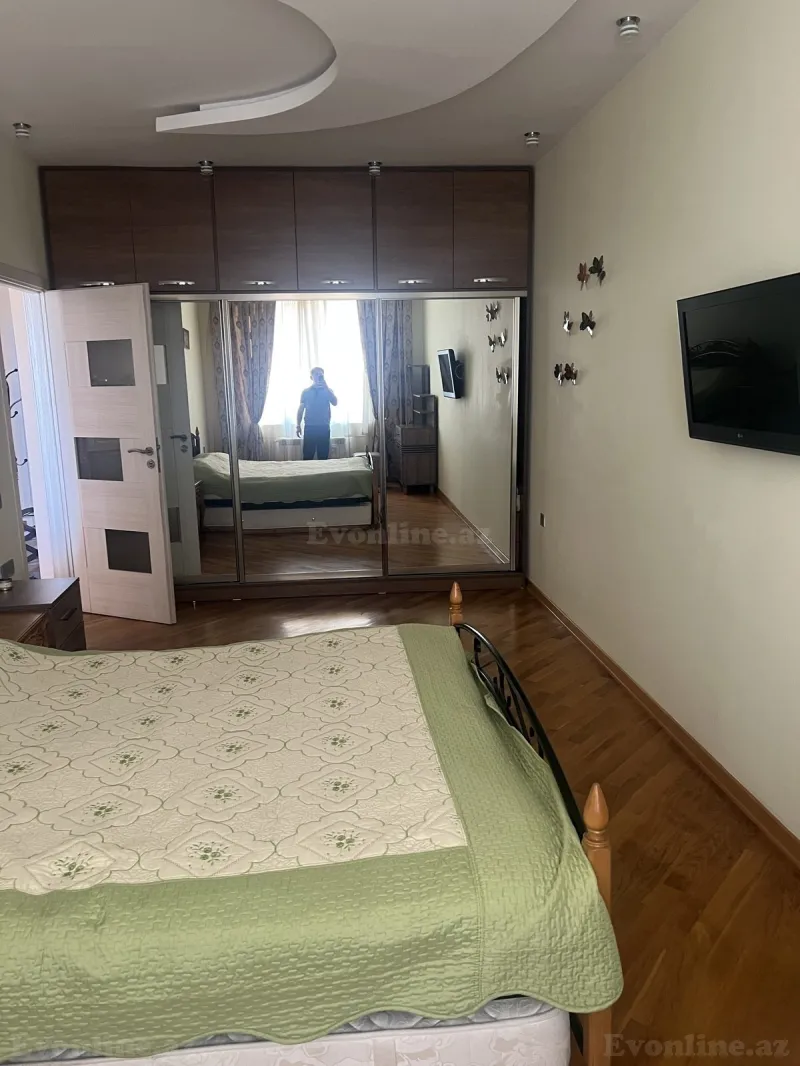 Kirayə verilir 2 otaqlı Mənzil Yeni tikili 90 m² Bakmil m. - şəkil 8