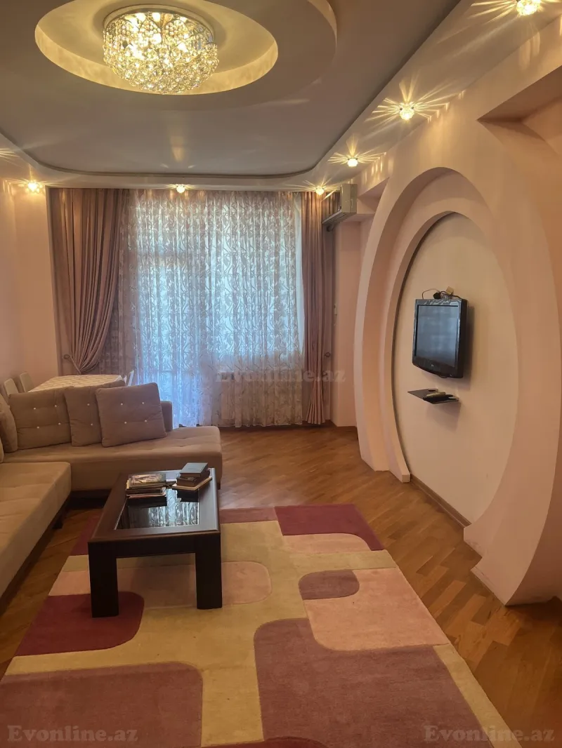 Kirayə verilir 2 otaqlı Mənzil Yeni tikili 90 m² Bakmil m. - şəkil 10
