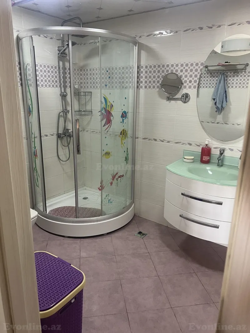 Kirayə verilir 2 otaqlı Mənzil Yeni tikili 90 m² Bakmil m. - şəkil 15
