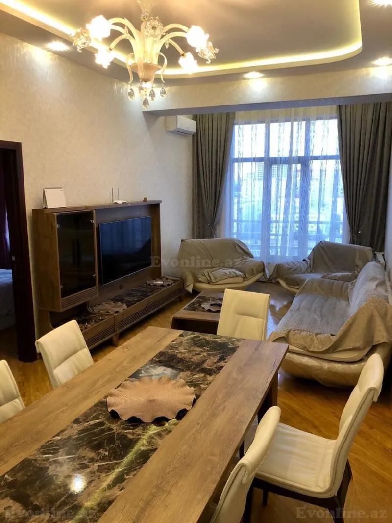 Kirayə verilir 2 otaqlı Mənzil Yeni tikili 64 m² Xətai m. - şəkil 2