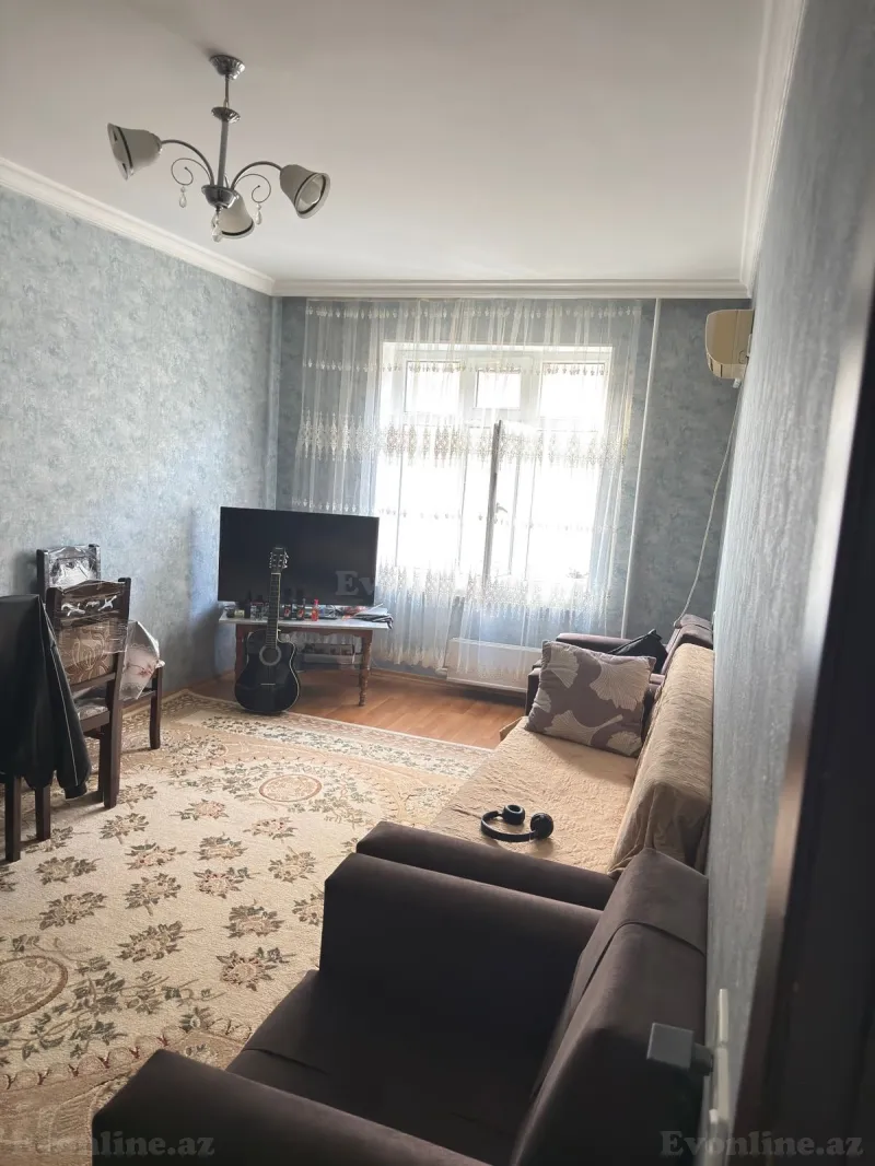2 otaqlı Mənzil 50 m² Əhmədli Kirayə verilir