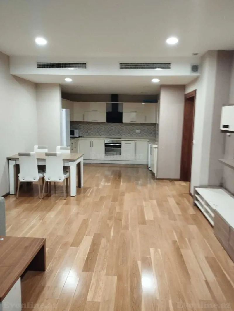 Kirayə verilir 3 otaqlı Mənzil Yeni tikili 100 m² Nəsimi r. - şəkil 2
