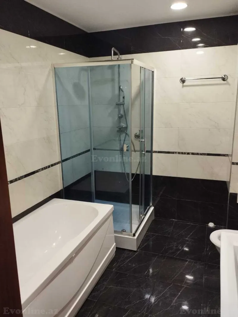 Kirayə verilir 3 otaqlı Mənzil Yeni tikili 100 m² Nəsimi r. - şəkil 9