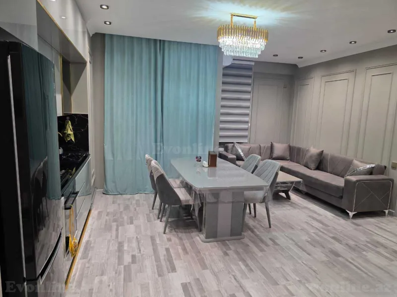 Kirayə verilir 3 otaqlı Mənzil Yeni tikili 100 m² İnşaatçılar m. - şəkil 2