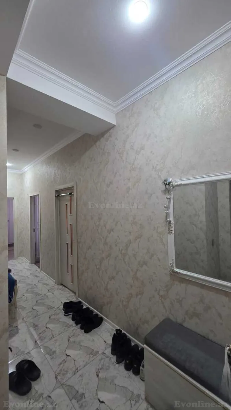 Satılır 3 otaqlı Mənzil Yeni tikili 75 m² İnşaatçılar m. - şəkil 10