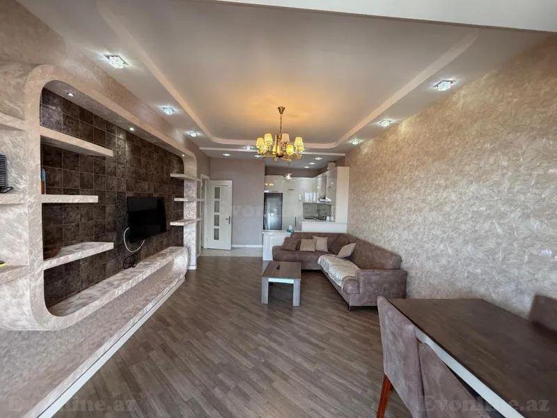 Kirayə verilir 2 otaqlı Mənzil Yeni tikili 80 m² Xətai r. - şəkil 2