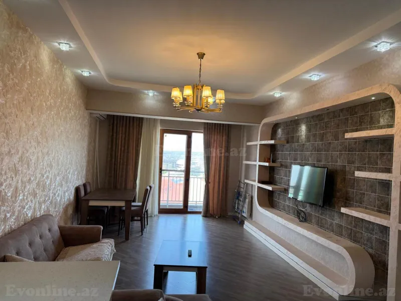 Kirayə verilir 2 otaqlı Mənzil Yeni tikili 80 m² Xətai r. - şəkil 3