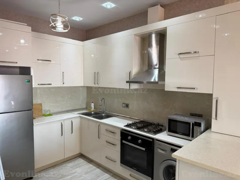 Kirayə verilir 2 otaqlı Mənzil Yeni tikili 80 m² Xətai r. - şəkil 5