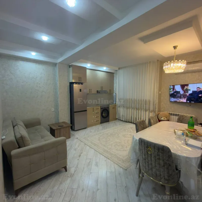 Satılır 2 otaqlı Mənzil Yeni tikili 50 m² Səbail r. - şəkil 3