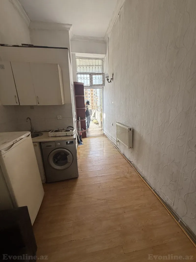 Kirayə verilir 1 otaqlı Mənzil Yeni tikili 20 m² İnşaatçılar m. - şəkil 4