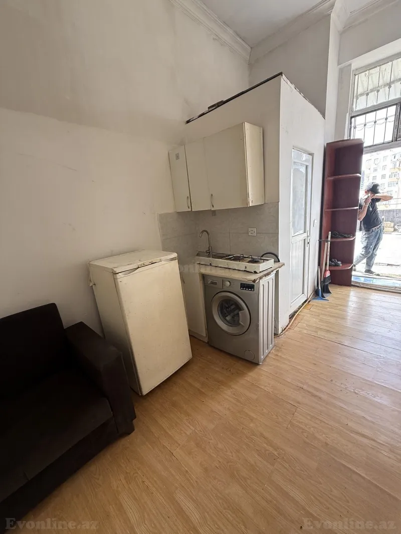 Kirayə verilir 1 otaqlı Mənzil Yeni tikili 20 m² İnşaatçılar m. - şəkil 5