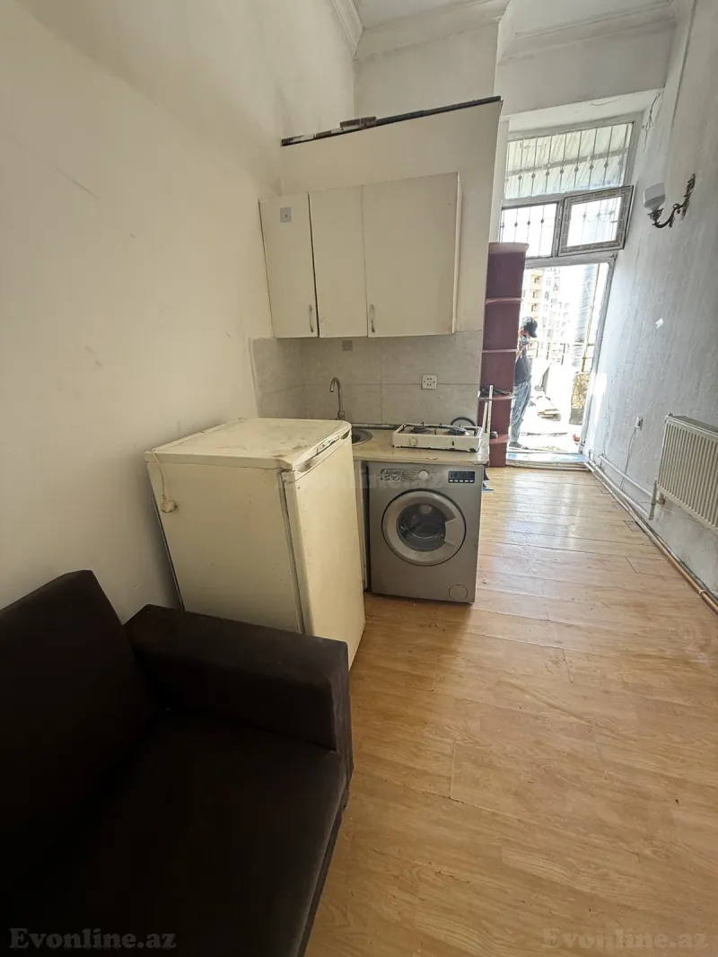 Kirayə verilir 1 otaqlı Mənzil Yeni tikili 20 m² İnşaatçılar m. - şəkil 6