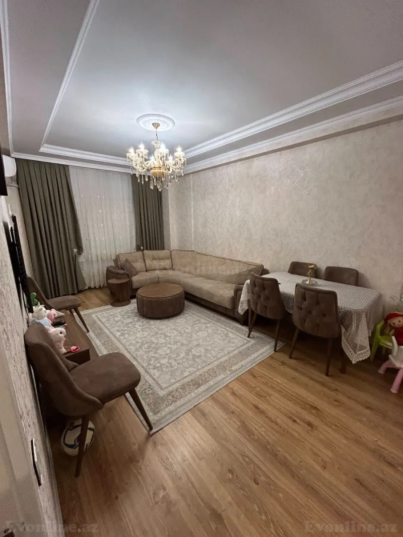 Satılır 2 otaqlı Mənzil Yeni tikili 80 m² Əhmədli m. - şəkil 4